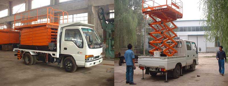 電動車載式升降機